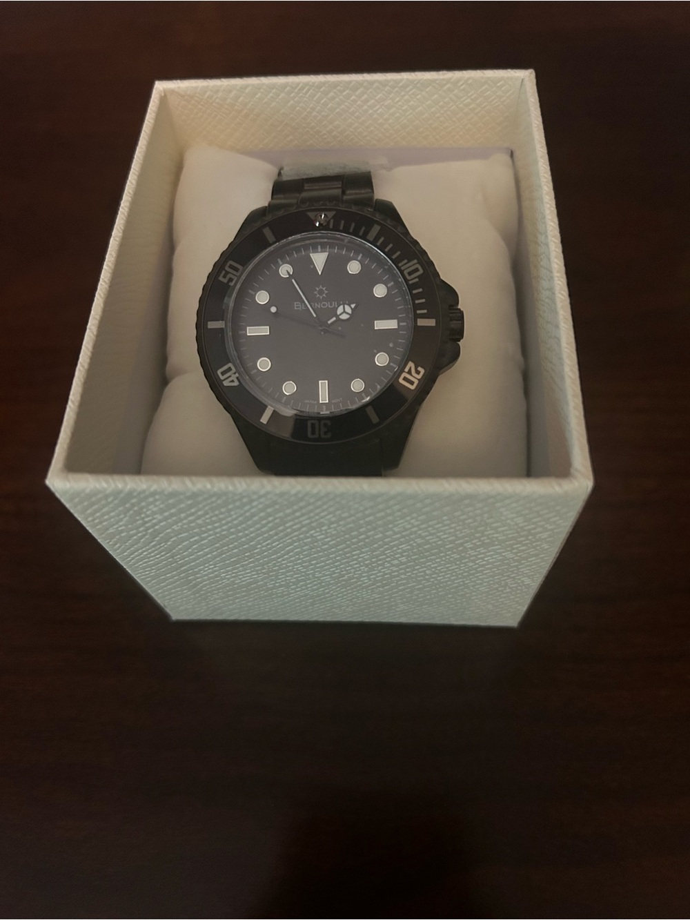 Black Bernoulli Watch NIB!